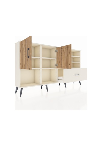 Arges Konsol 7 Raflı Tek Çekmeceli 2 Kapaklı 176x30x99 Aytaşı-çam/aytaşı Atlas Çam/aytası - Aytası Arges Konsol 7 Raflı Tek Çekmeceli 2 Kapaklı 176x30x99 Aytaşı-çam/aytaşı Atlas Çam/aytası - Aytası