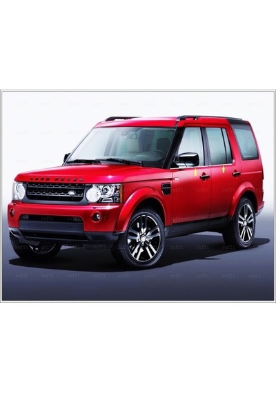 Ebal Otomotiv Land Rover Discovery 4 Krom Cam Çıtası 4 prç. 2010 Üzeri P. Çelik