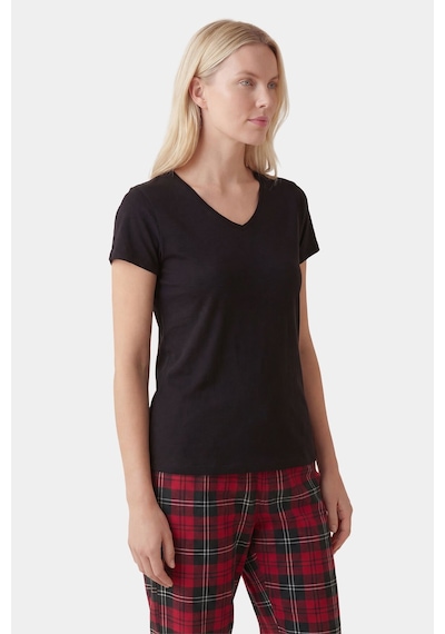 Türen Kadın Ekoseli Pijama Takımı T3618/kırmızı Çok renkli