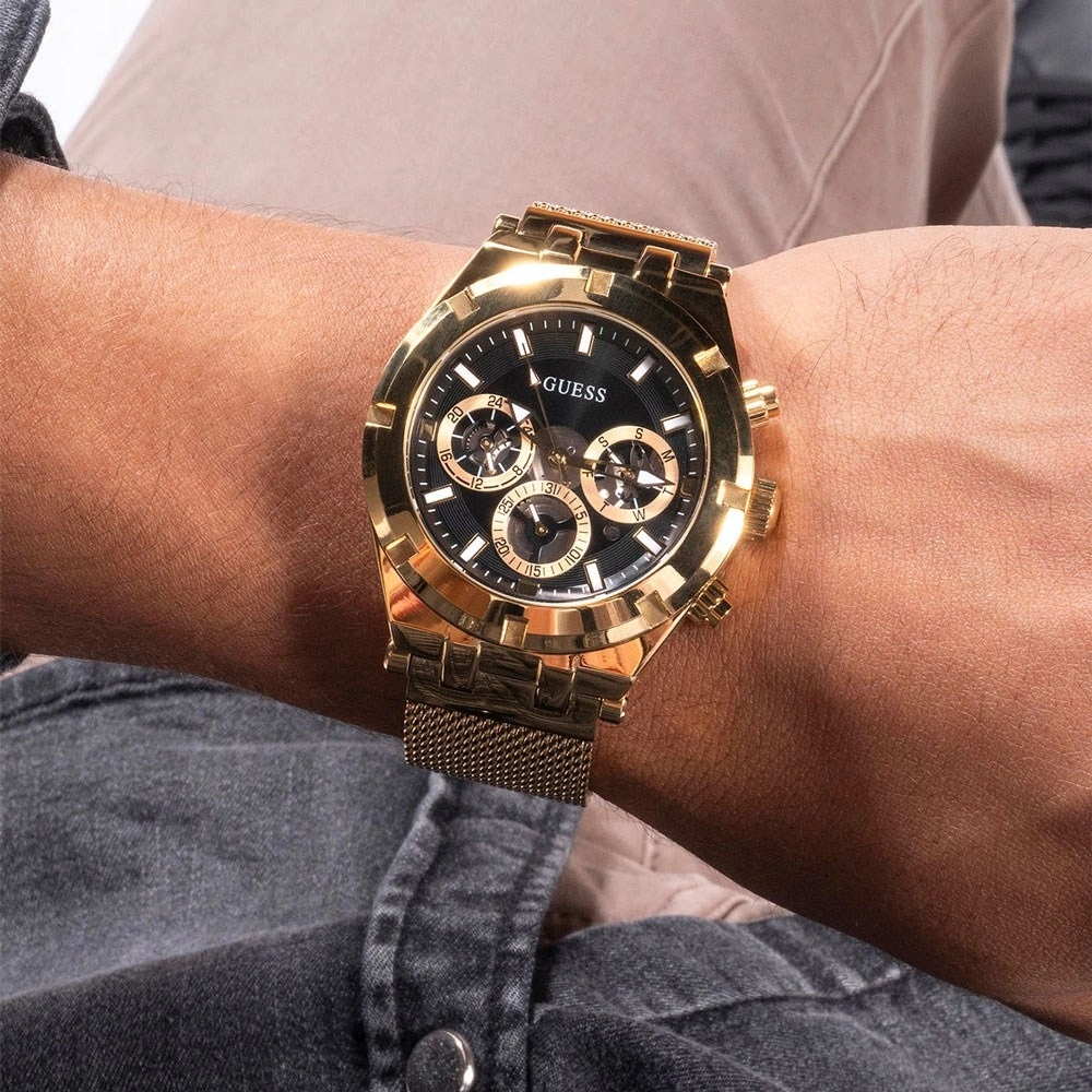 Guess Gugw0582g2 Erkek Kol Saati Altın