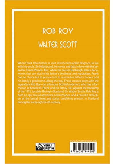 Rob Roy - Walter Scott (Stage-3) Maviçatı Yayınları