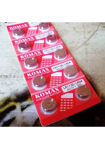 Button Alkalıne Battery Ag Seria Ag 10 Pil Lr1130 Pil Sr389 Pil Lr54 Pil Ag10 Pil Saat Pili Yedek Pil