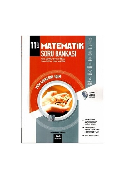 2022 11.Sınıf Fen Lisesi Matematik Soru Bankası -  Çap Yayınları