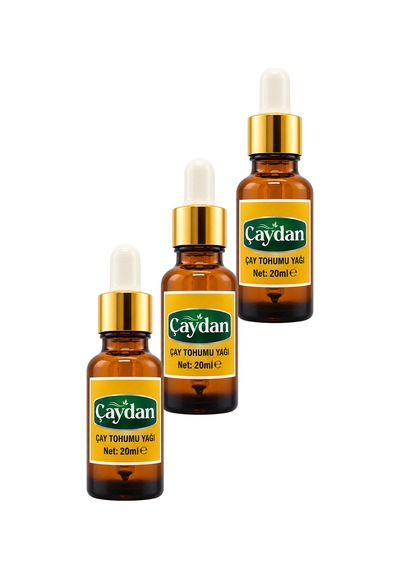 Çay Tohumu Yağı 20 Ml. Üçlü Paket