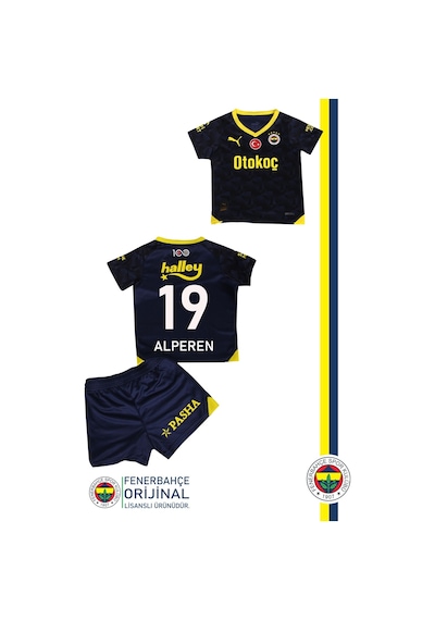 Fenerium Fenerbahçe 23-24 İsme Özel Çocuk Forma Set Kutulu 055 Lacivert