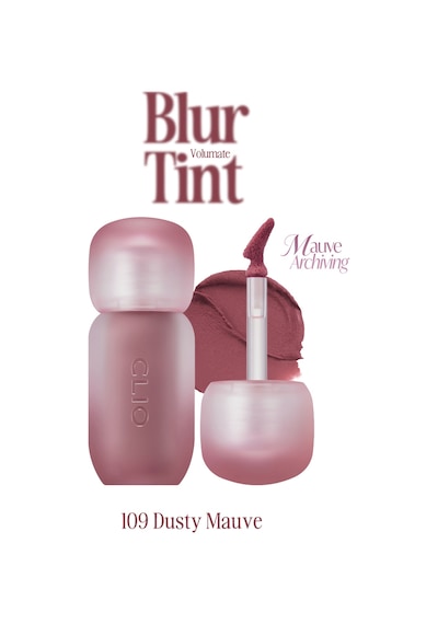 Blur Efektiyle Dolgun Görünüm Sunan Kadife Bitişli Tint Clıo Volumate Blur Tint 109 Dusty Mauve