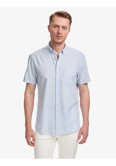 Pierre Cardin Erkek Açık Mavi Gömlek Kısa Kollu 50325340-vr003