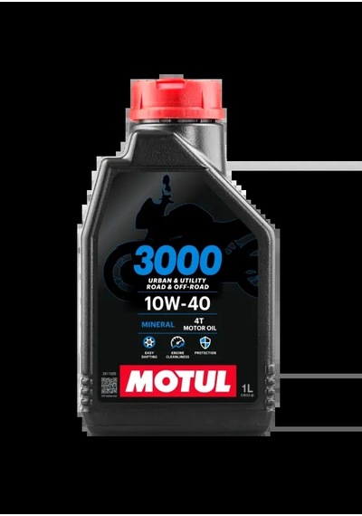 Motul 3000 10w40 1l 12 Adet