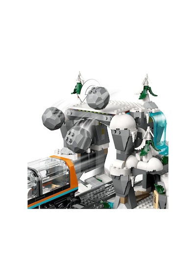 LEGO® City Kaşiflerin Kuzey Kutbu Ekspres Treni 60470 - 7 Yaş ve Üzeri STEM’e İlgi Duyan Çocuklar için Yaratıcı Oyuncak Yapım Seti (1517P)