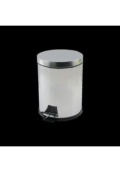 5 L Pedallı Çöp Kovası - Krom Kapak 20.5 Cm X 27.3 Cm