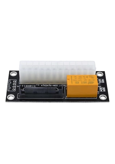 24 Pin To 4 Pin Sata 2 Atx Güç Kaynağı Birleştirici Mining Madencilik Add 2 Psu Power Supply