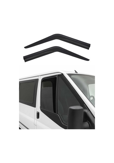 Ford Transit Mk6&mk7 2002-2013 Uyumlu Araca Özel Sport Style Akrilik Cam Rüzgarlığı Koyu 2 Parça