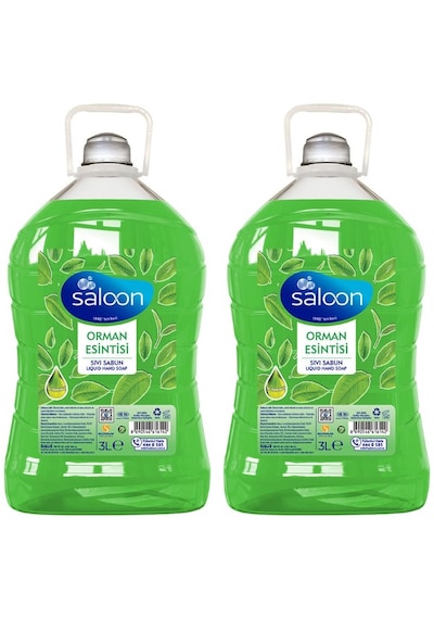 Saloon Orman Esintisi Sıvı Sabun 2 x 3 L