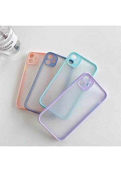 Apple Uyumlu iPhone Se 2022 Mrn Hux Kılıf-mor