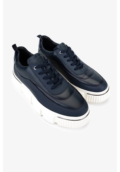 Valmenti Erkek Hakiki Deri Sneakers & Spor Ayakkabı 381 22035 Erk Ayk Sk25-26 Lacı Dr/lacı Mat Lacivert