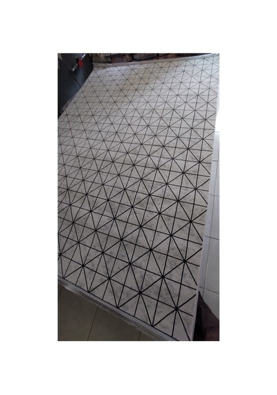Zen Serisi 200x290 6m2 Dokuma Yazlık Halı Kemik Antrasit