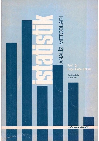 İstatistik Analiz Metodları - Bilge Aloba Köksal