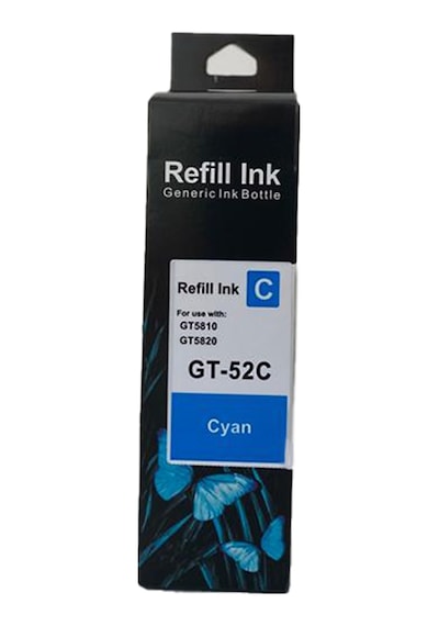 H Gt 52 Mürekkep Cyan 70ml