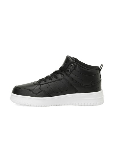 Kinetix Lowner Pu Hı 5pr Siyah Unisex High Sneaker Siyah-k Grı