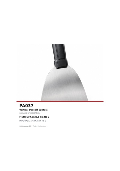 Fida Tatlı Spatulası - No:2 105mm Gümüş