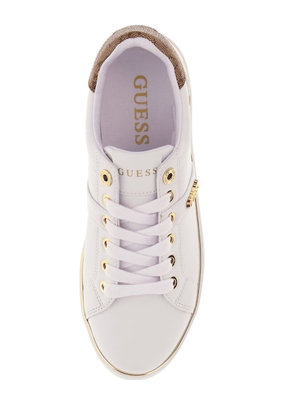 Guess Kadın Britz Metalik Detaylı Sneaker - Beyaz 4221540