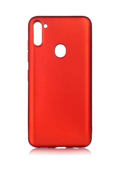 Samsung Galaxy Uyumlu A11 Kılıf Zore Premier Silikon Kapak-Siyah