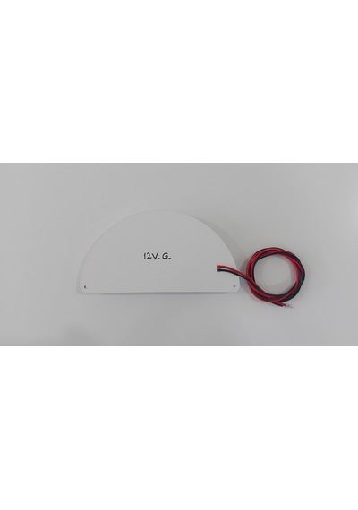 Su Geçirmez Yarım Ay Led Lamba Marine Tekne Karavan 12v Günışığı