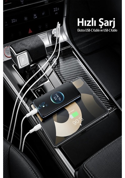 Ven-dens Vd-dc16cc 60 W Pd Type-c To Type-c Hızlı Şarj Ve Veri Kablosu, 1 Metre, Beyaz