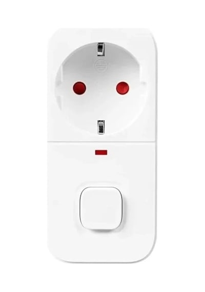 Isıya Duyarlı Devre Ve Akım Korumalı Duvar Tekli Anahtarlı Priz Fiş 16a/250v 750 0-2