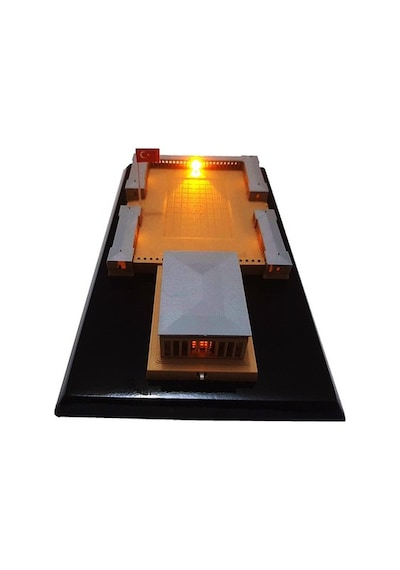 Anıtkabir Maketi Monte LED Işıklı 29x17x6 cm - Monte