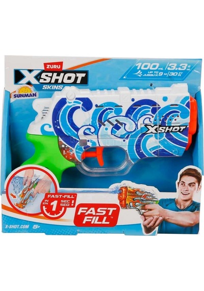 X-shot Skins Nano Fast Fill Su Tabancası 19 Cm