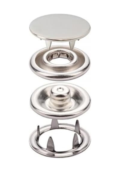 100 Set 9.5 Mm Klikıt Çıtçıt Kalıp Ve Manuel Çakım Kiti Set