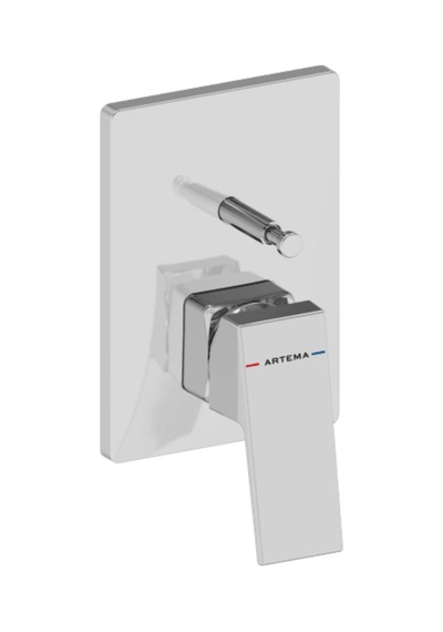 Artema Minimax Square Ank.banyo Bataryası Mnbx,mek,krom A43208 Ankastre Mekanik Batarya