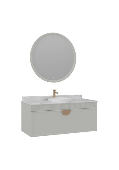 Orka Molino 120 Cm Kaşmir Banyo Dolabı Alt Modül Ve Lavabo Navaro/antrasit Orka Molino 120 Cm Kaşmir Banyo Dolabı Alt Modül Ve Lavabo Navaro/antrasit