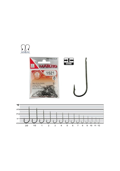 Maruto 1521 Bn Olta Iğnesi 50Li Paket