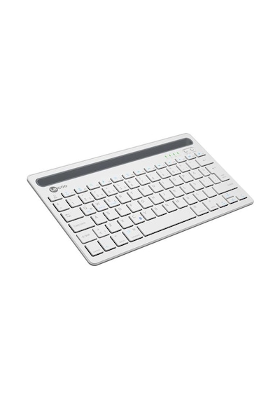 Lecoo, Bk100 Bluetooth V3.0 Çoklu Cihaz Uyumlu Şarj Edilebilir Kablosuz Beyaz Türkçe Q Klavye