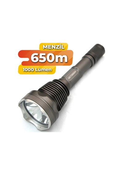 Jetbeam M2s Led El Feneri 1000 Lümen Siyah