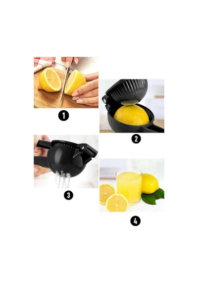 Gerçek Döküm Pratik Narenciye Limon Portakal Sıkacağı Büyük Boy Mutfak Aparatı Diğer