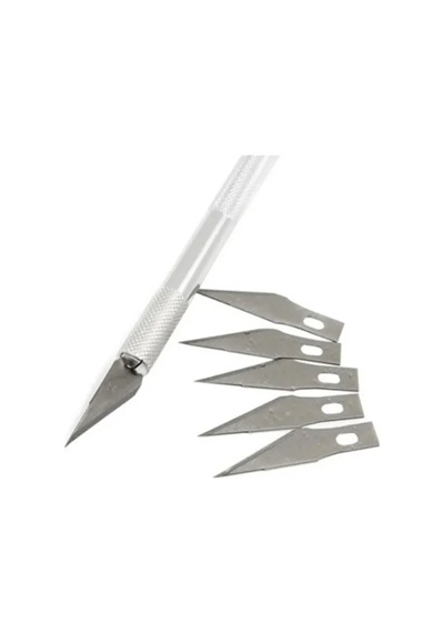 Detail Knife Kretuar Detay Bıçağı 5 Yedekli-kreatuar
