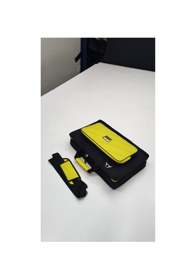 Mix Track Platinum Fx4 Setup İçin Uyumlu Çanta Soft Case Kılıf. Siyah Sarı.