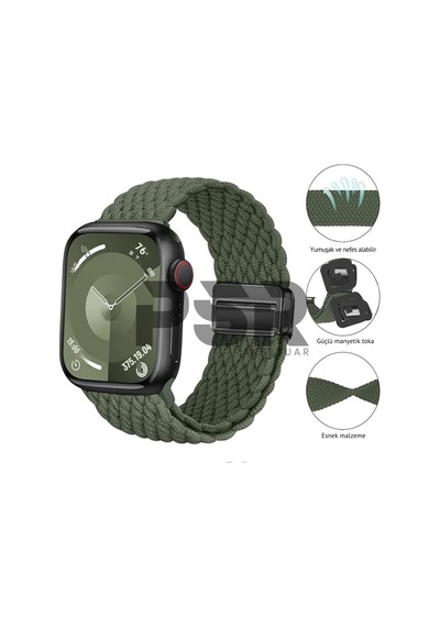 Apple Watch Uyumlu Hasır Kordon Örgü Tasarımlı, Ayarlanabilir Hafif Ve Konforlu Hasır Akıllı Saat Kayışı Çok Renkli Apple Watch Uyumlu Hasır Kordon Örgü Tasarımlı, Ayarlanabilir Hafif Ve Konforlu Hasır Akıllı Saat Kayışı Çok Renkli