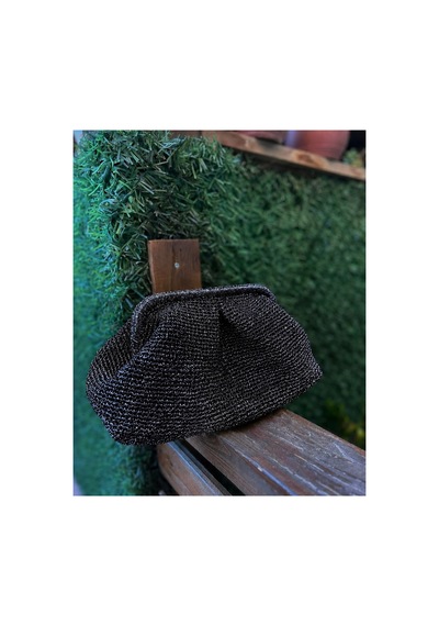 Portföy Clutch Çanta-siyah