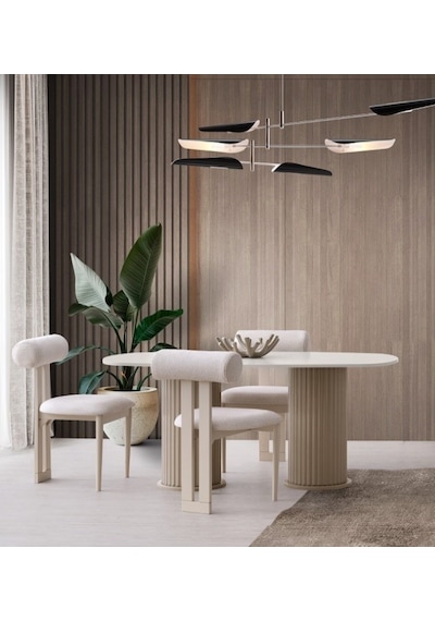 Narin Mdf Yemek Masası+6 Adet Sandalye Aytaşı