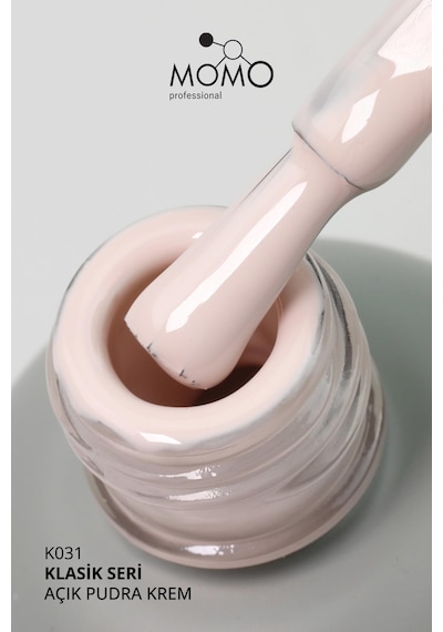 Kalıcı Oje K031, Açık Pudra Krem, 14 Ml