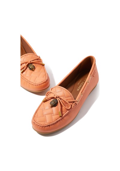 Kurt Geiger Eagle Mokasen Koyu Turuncu