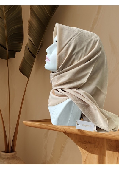 Açık Vizon Pierre Cardin Eşarp 932 Açık Vizon