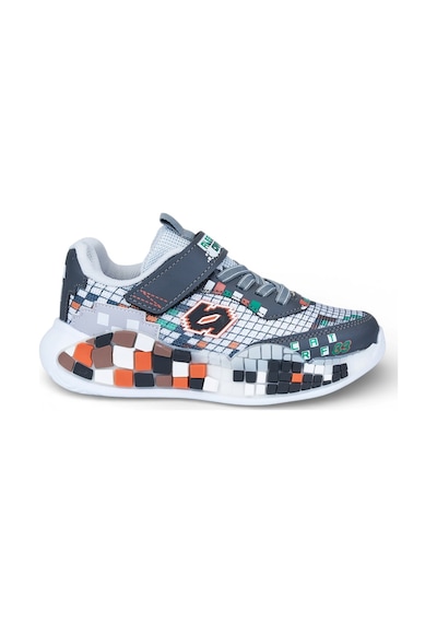Nstil Günlük Unisex Çocuk Spor Ayakkabı Sneaker Cırtlı Rahat Hafif Konforlu Dayanıklı 02-03 Füme
