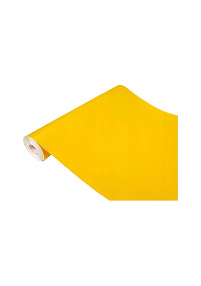 D-C-Fix 446-0895 Mat Düz Sarı Yapışkanlı Folyo (45Cm X 2Mt)