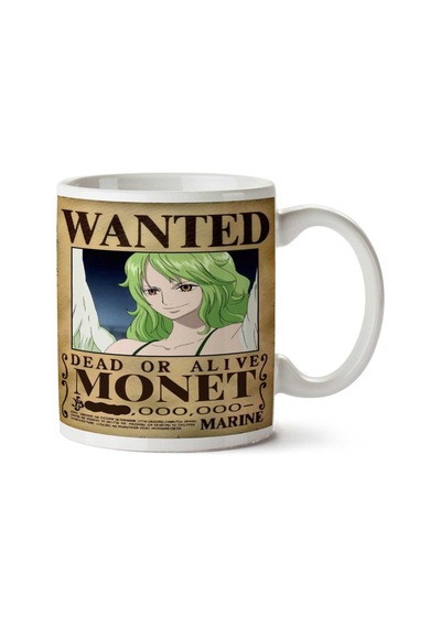 Wanted Monet Anime Aranıyor İki Tarafı Baskılı Kupa Bardak Çok Renkli
