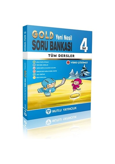 Mutlu Gold Soru Bankası Tüm Dersler 4.Sınıf